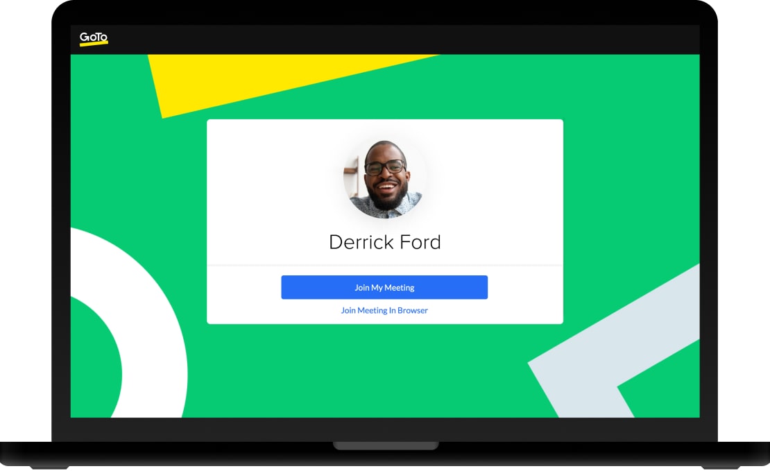 Screenshot showing option to join my meeting or join meeting in browser.