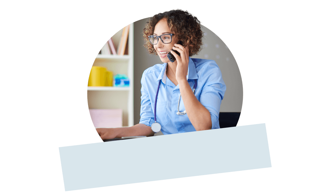 A telehealth provider manages patient care while ensuring the privacy of medical information.