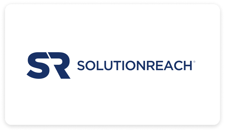 Solutionreach logo.