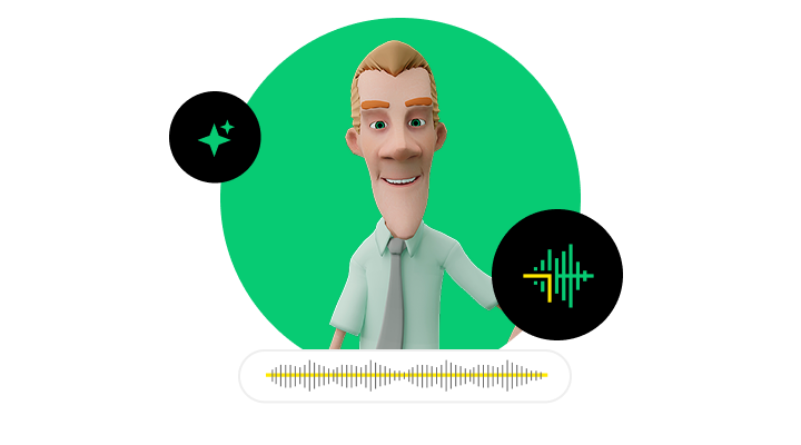 Recepcionista de IA de GoTo Connect con voz de persona Michael.